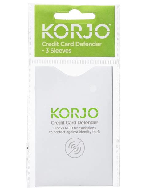 korjo 3 pack rfid credit card defender|korjo rfid card protection.